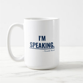 Taza De Café Hablo Kamala Harris Vicepresidente 2020