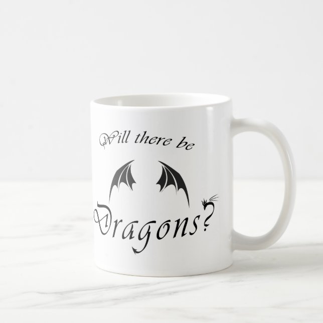Taza De Café ¿Habrá dragones? (Derecha)