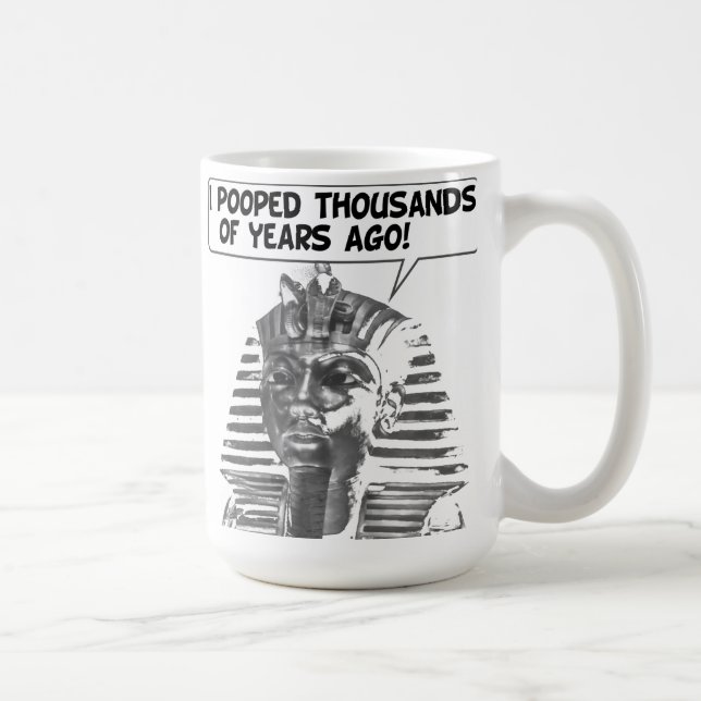 Taza De Café Hace miles de años, me golpeé (Derecha)