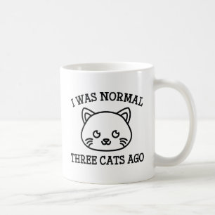 Taza De Café Hace Tres Gatos Era Normal