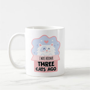 Taza De Café Hace Tres Gatos Era Normal