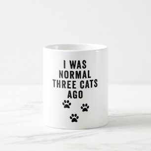 Taza De Café Hace Tres Gatos Era Normal