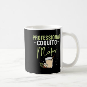 Taza De Café Hacedor de Coquito de Navidad Coquito Puertorrique