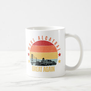 Taza De Café Hacer a Alcatraz grande de nuevo, político satíric