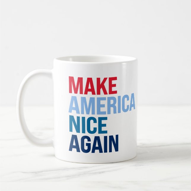 Taza De Café Hacer a América agradable otra vez (Izquierda)