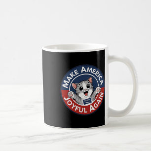 Taza De Café Hacer a Estados Unidos feliz de nuevo Harris Wallz