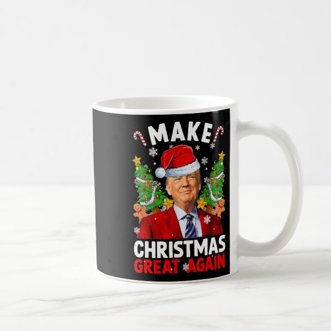 Taza De Café Hacer a los Navidades grandes de nuevo graciosos D (Derecha)