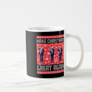 Taza De Café Hacer a los Navidades grandes de nuevo Santa Trump