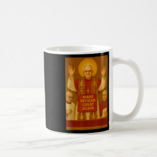 Taza De Café Hacer al Vaticano Grande Otra Vez - Papa León Xiv