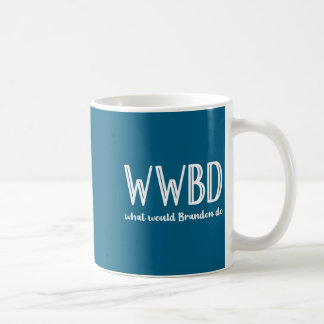 Taza De Café Hacer Camiseta Wwbd Qué Haría Brandon