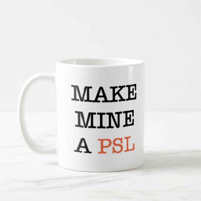 Taza De Café hacer de la mía un psl (Izquierda)