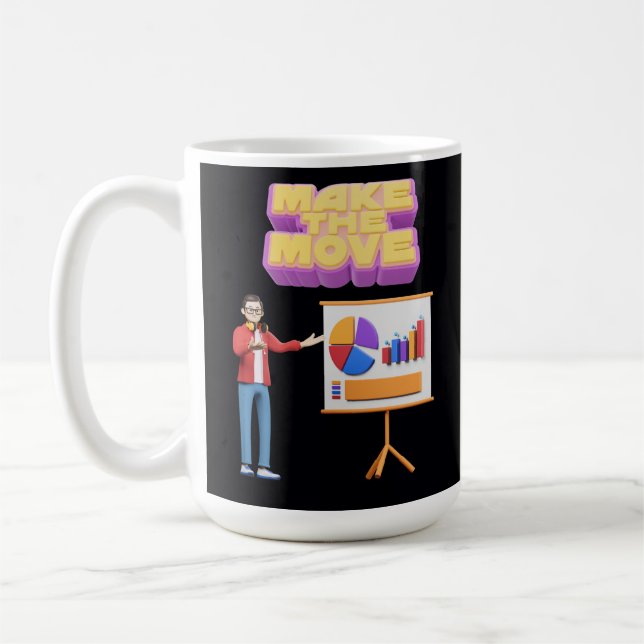 TAZA DE CAFÉ HACER EL MOVIMIENTO (Izquierda)