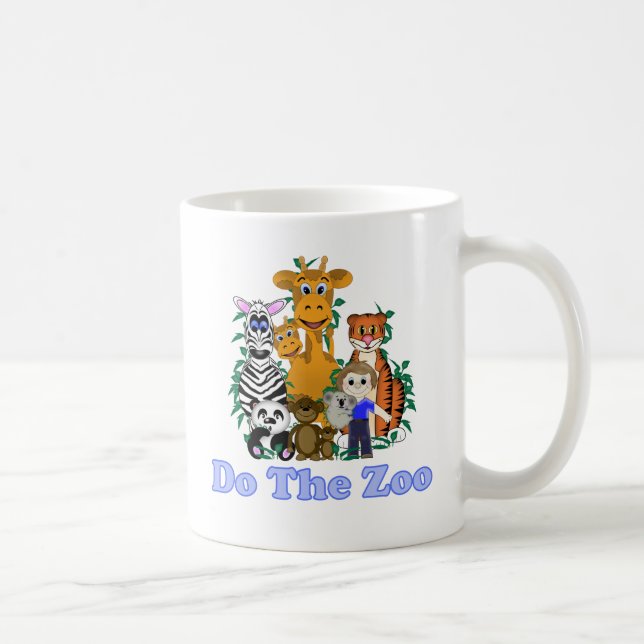 Taza De Café Hacer el Zoológico (Derecha)