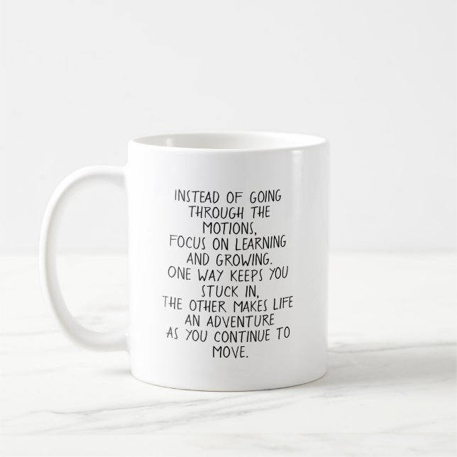 TAZA DE CAFÉ HACER ESTO EN LUGAR DE ESTO (Izquierda)