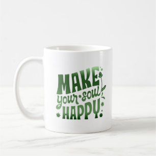 TAZA DE CAFÉ HACER FELIZ TU ALMA