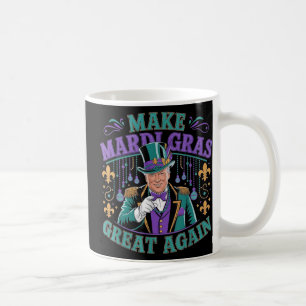 Taza De Café Hacer grande al Mardi Gras de nuevo disfraz divert