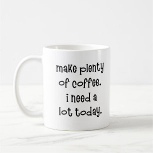 Taza De Café Hacer mucho café