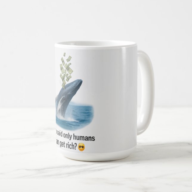 Taza De Café Hacer olas, hacer dinero - Poster de poder de ball (Anverso derecho)