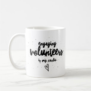 Taza De Café ¡Hacer participar a los voluntarios es un ejercic