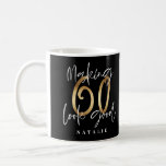 Taza De Café Hacer que 60 parezca un buen favor para la fiesta<br><div class="desc">Hacer que 60 parezca una buena fiesta de cumpleaños de oro favorece el diseño de regalos. Parte de una colección.</div>