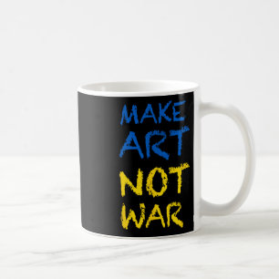 Taza De Café Hacer que el arte no marque la bandera de los colo