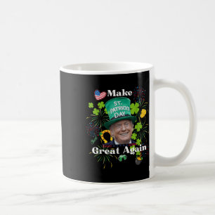 Taza De Café Hacer que el Día de San Patricio sea una gran cami