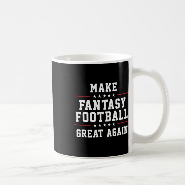 Taza De Café Hacer que el fútbol fantasmal vuelva a ser grande (Derecha)