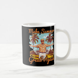 Taza De Café Hacer que el verano vuelva a ser grande Donald Tru