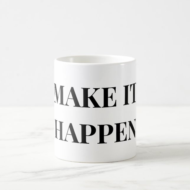 TAZA DE CAFÉ HACER QUE SUCEDA (Centro)