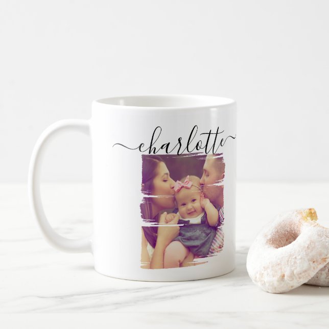 Taza De Café Hacer un conservador de fotos personalizado (Con donut)