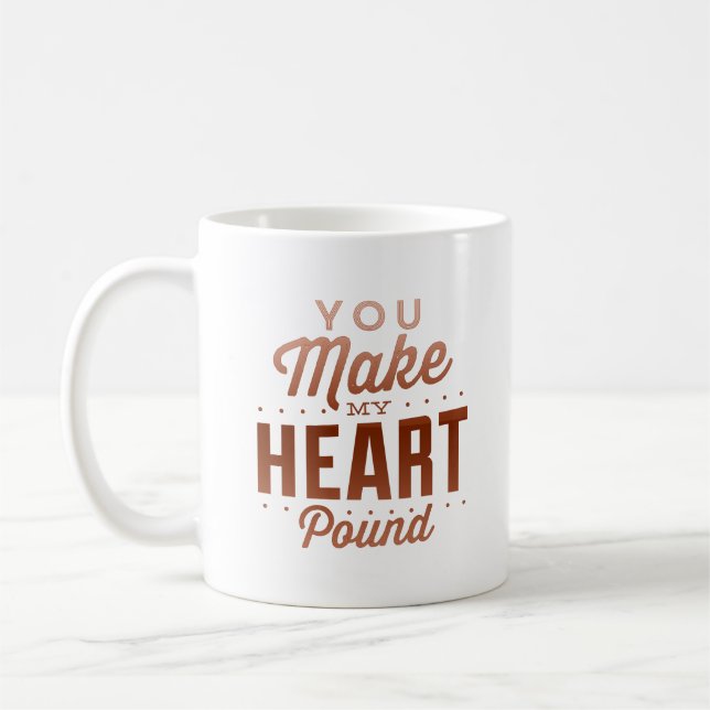 Taza De Café haces que mi corazón me libere (Izquierda)