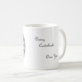 Taza De Café Haciendo Carteles Sobre Ti.