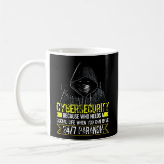 Taza De Café Hacker Blanco Para Ciberguerrero Y Hacker Ético