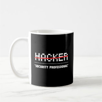 Taza De Café hacker de equipos de ciberseguridad