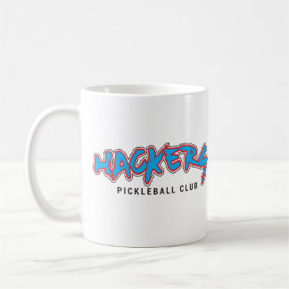 Taza De Café HACKERS Pickleball Club Classic Mug