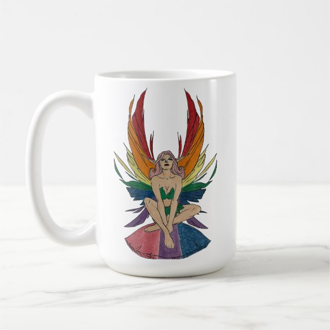 Taza De Café Hada Bisexual (Izquierda)