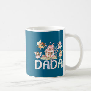 Taza De Café Hada Dada Mágico Cumpleaños Floral Niña Cuento de