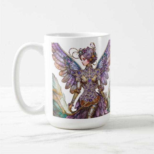 Taza De Café Hada de ciruelas azucareras con gota (Izquierda)