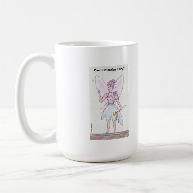 Taza De Café Hada de la dilación (Izquierda)