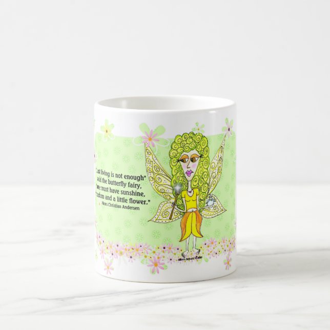 Taza De Café Hada de la flor (Centro)