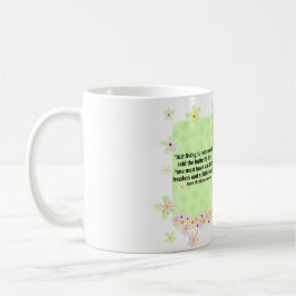 Taza De Café Hada de la flor