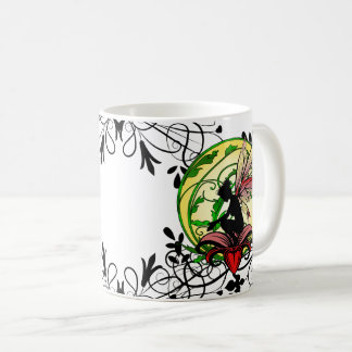 Taza De Café Hada de la sombra de lirio
