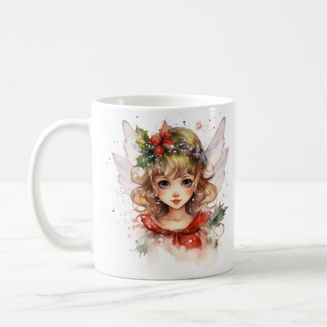 Taza De Café hada de navidades (Izquierda)
