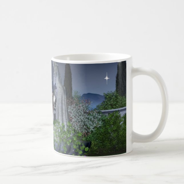 Taza De Café Hada del Jardín de la Noche (Derecha)