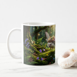 Taza De Café Hada Erizo Fantasía Caprichosa