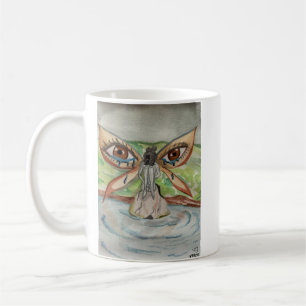Taza De Café Hadas Con Alas Tristes