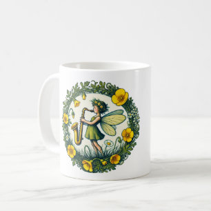 Taza De Café Hadas saxofónicas