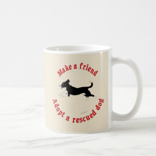 Taza De Café Haga a un amigo - Mutts