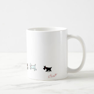 Taza De Café Haga el paseo del perrito