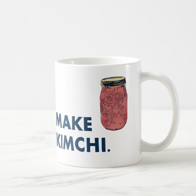 Taza De Café ¡Haga Kimchi! (Derecha)